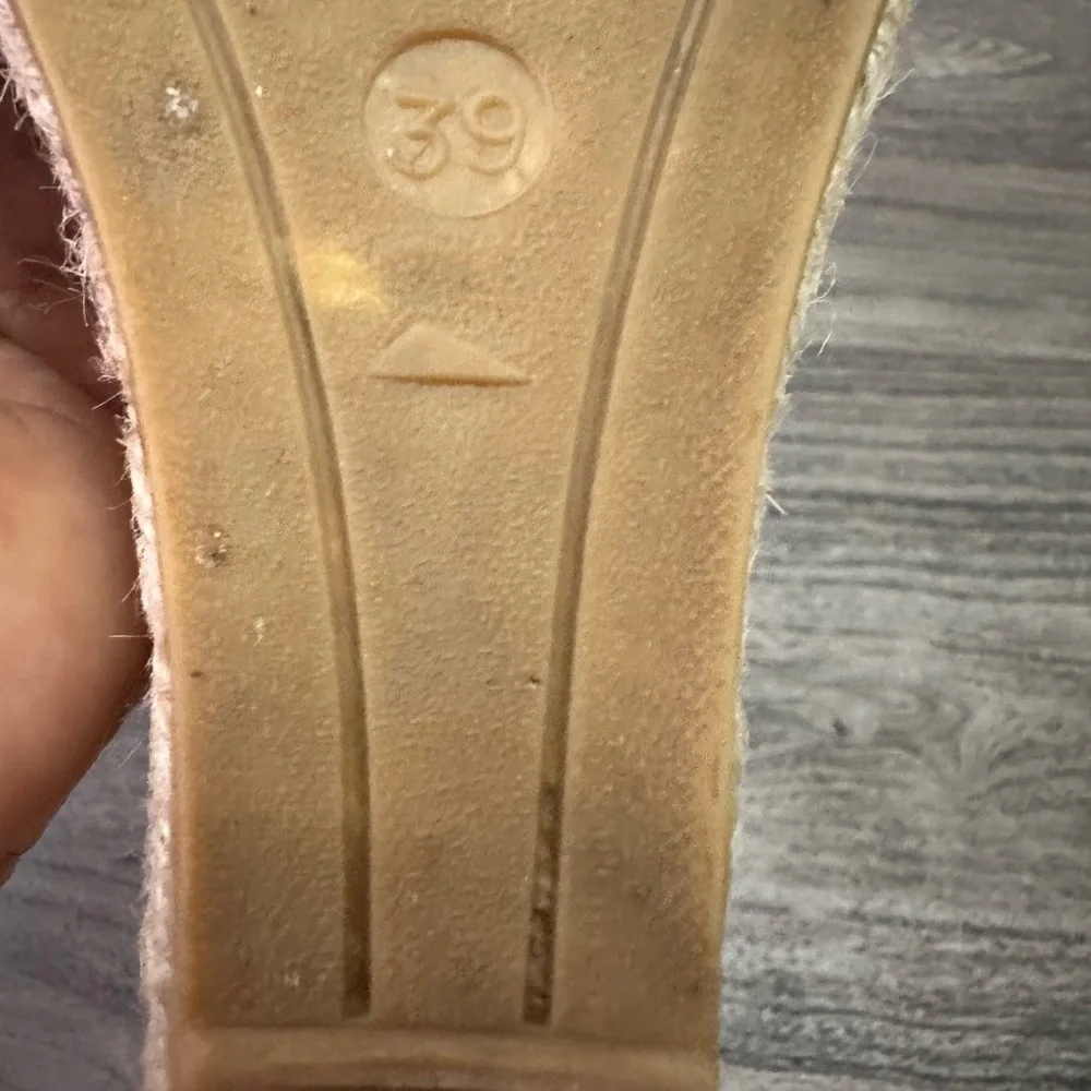 Kanna Brown and‎ Cream Espadrille Wedges